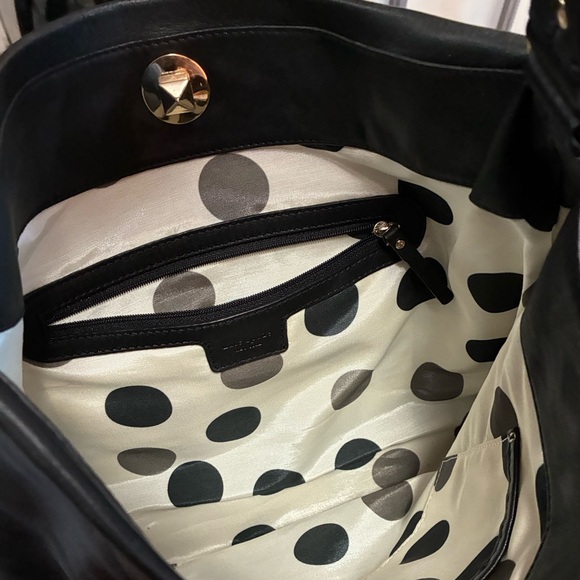 Kate Spade Black Leather Shoulder Bag - Picture 7 of 10
